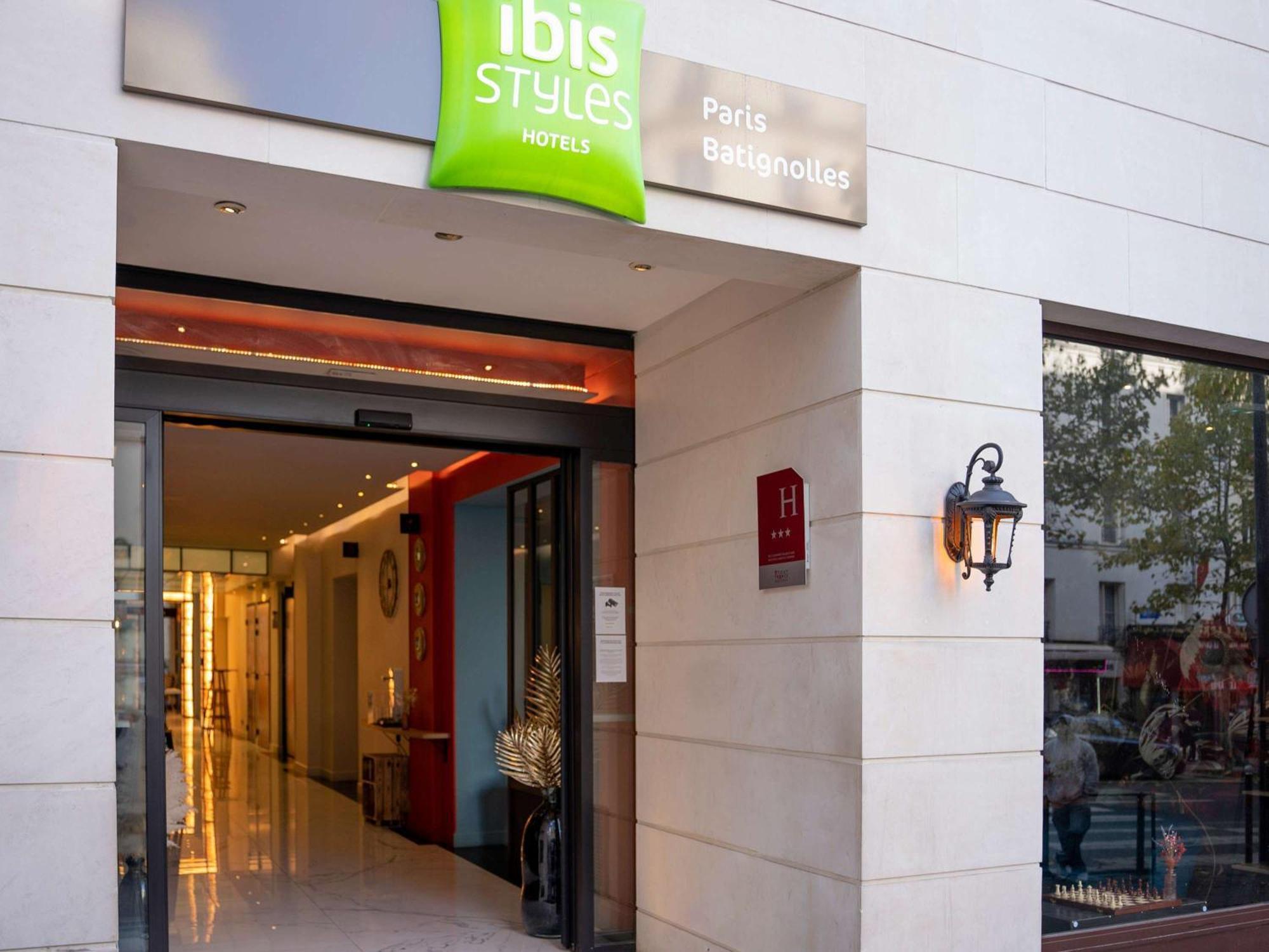 Ibis Styles Paris Batignolles Hotell Eksteriør bilde